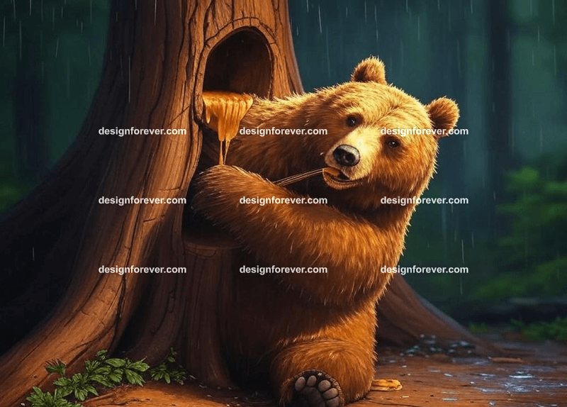 Animals as Storybook Adventurers – Characters styled like classic children's book illustrations