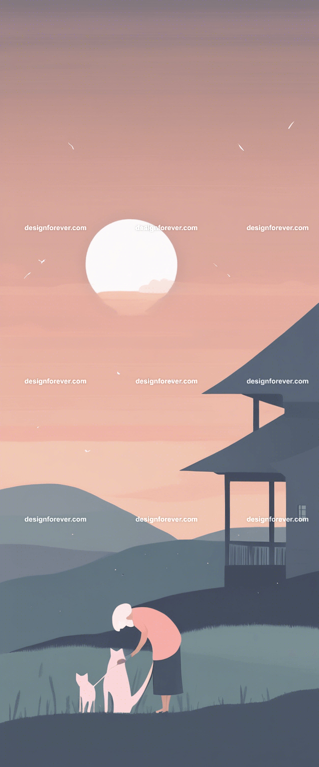 grandmother with child cooking in kitchen evening time with dark sky