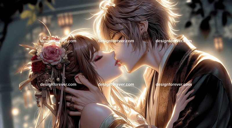 subtle romance between manga characters