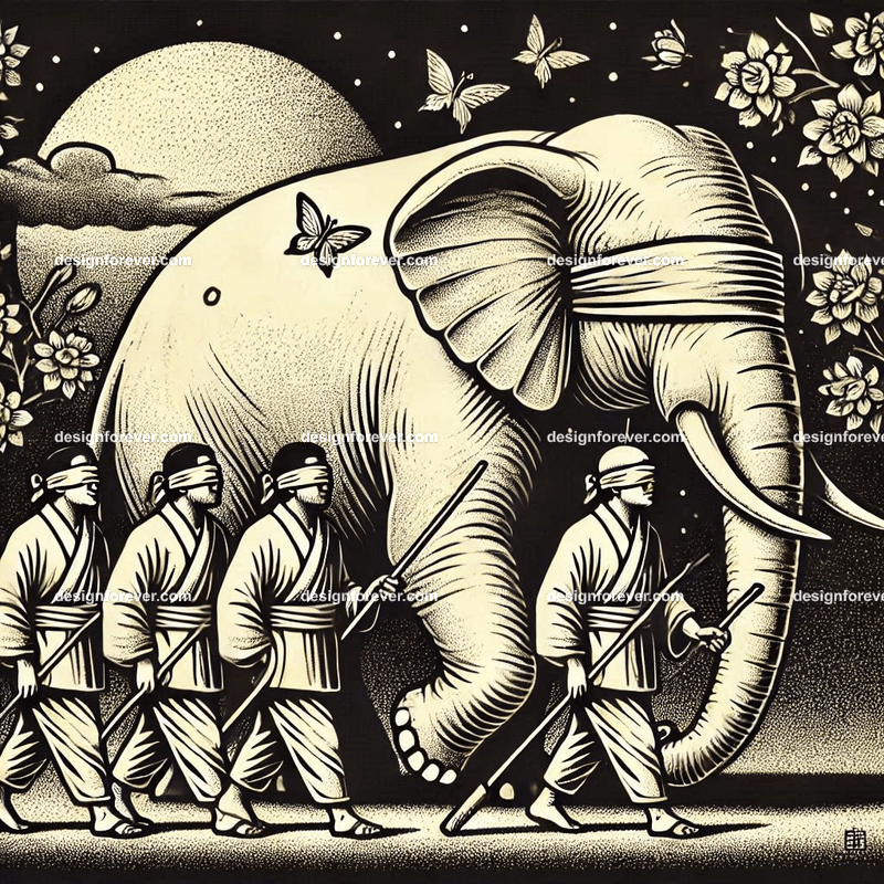The Blind Men and the Elephant (盲人摸象)
