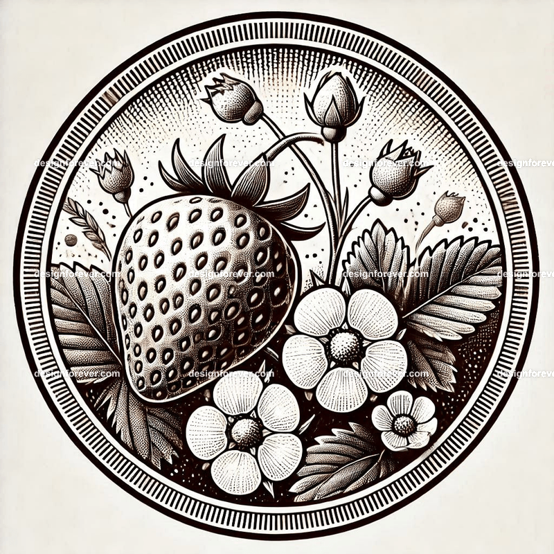 the strawberry