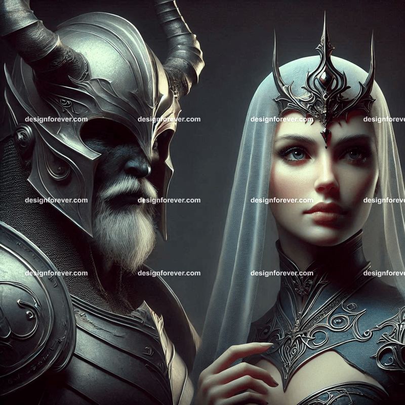 evil knight and demon advisor