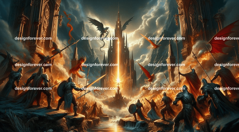 epic masterpiece of fantasy art