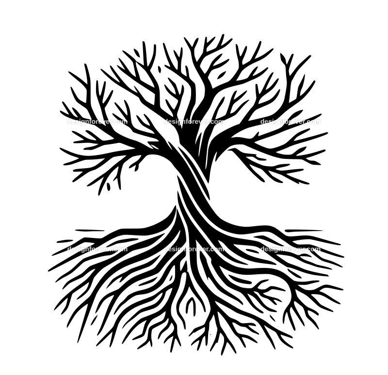 roots graphic logo