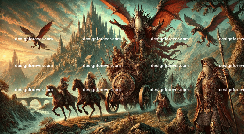 epic masterpiece of fantasy art