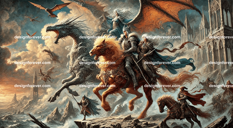 epic masterpiece of fantasy art