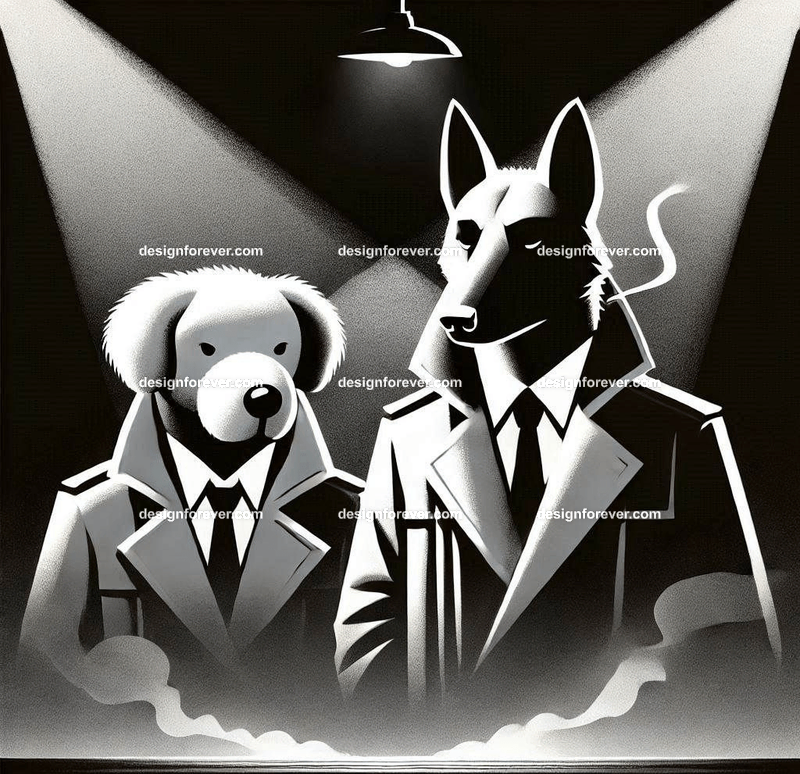 Animals as noir detectives