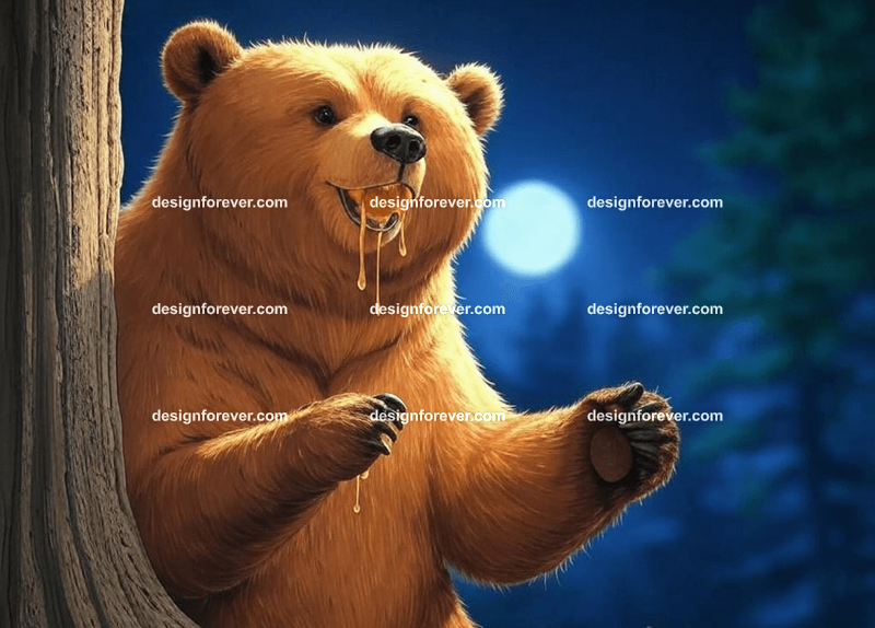 Animals as Storybook Adventurers – Characters styled like classic children's book illustrations