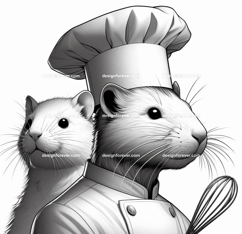 Animals as Chef Critters – Adorable animals as bakers