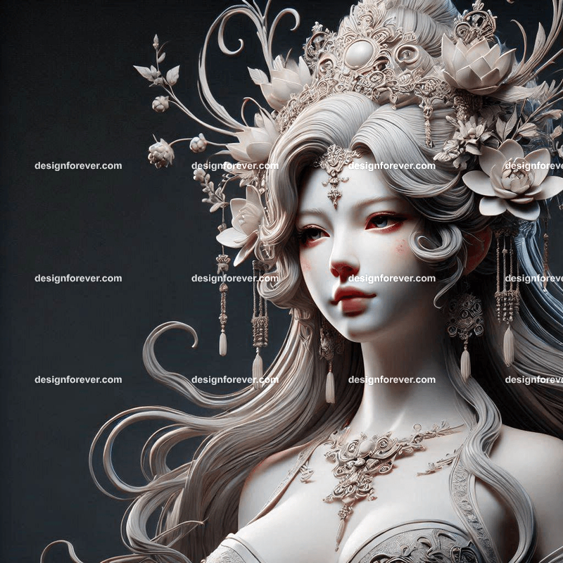 goddess character from japanese fantasy novel