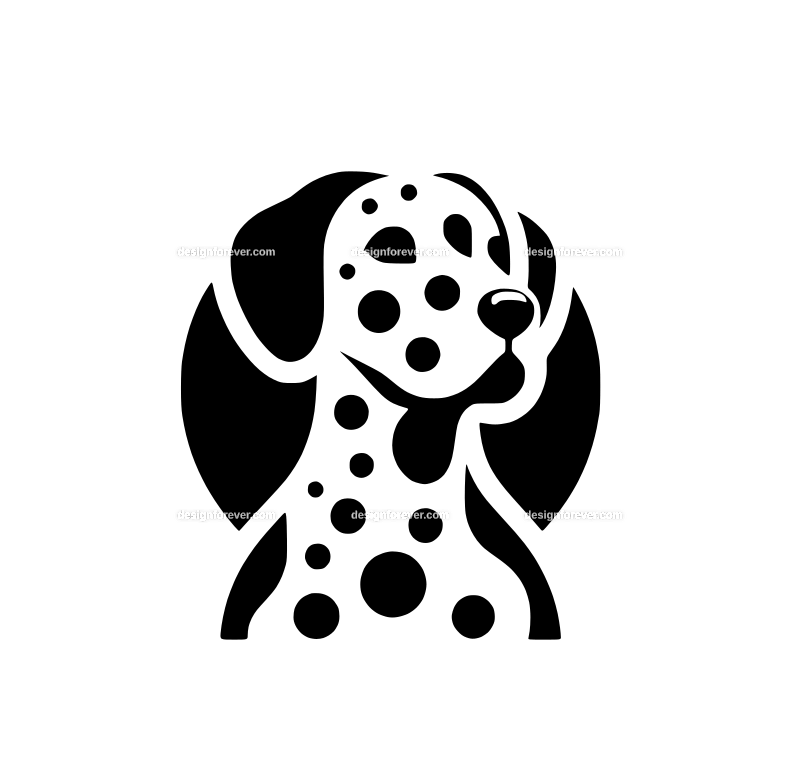 dalmation graphic logo