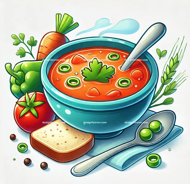 bowl of soup