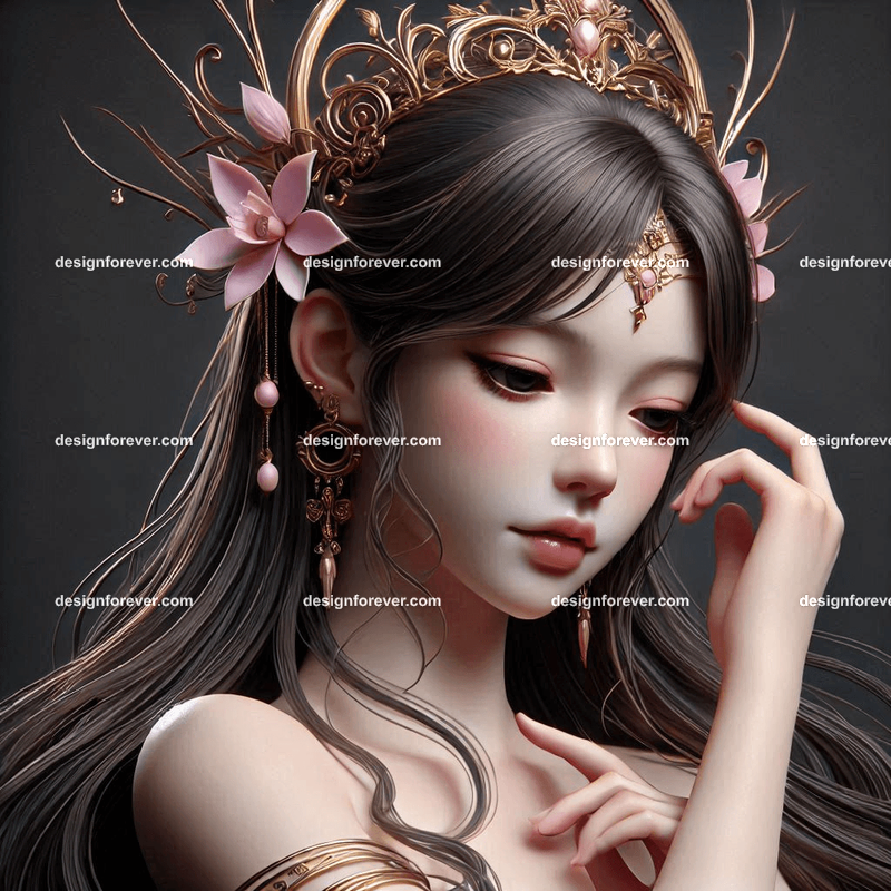 goddess character from japanese fantasy novel