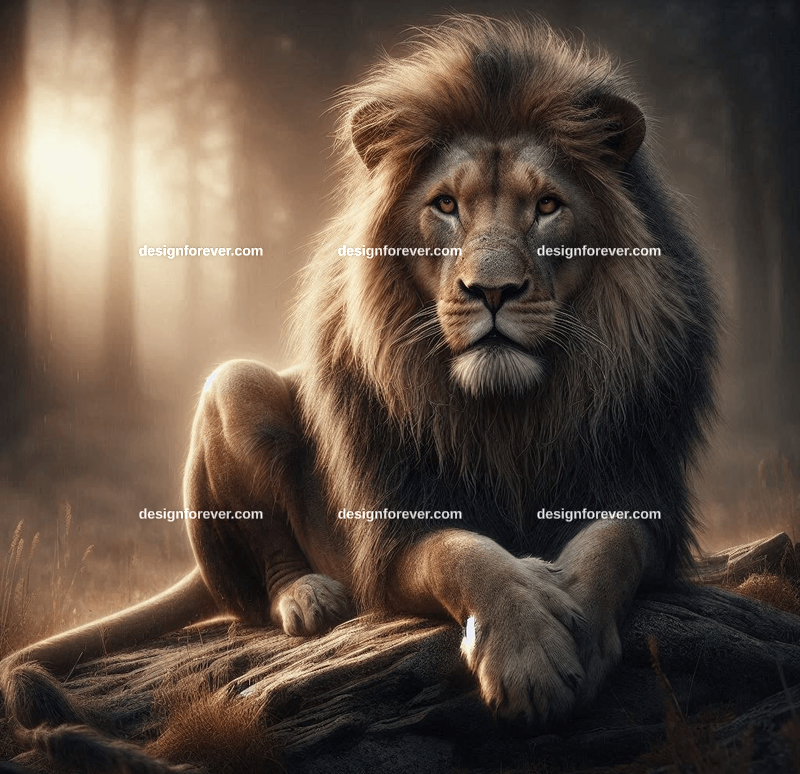feral lion