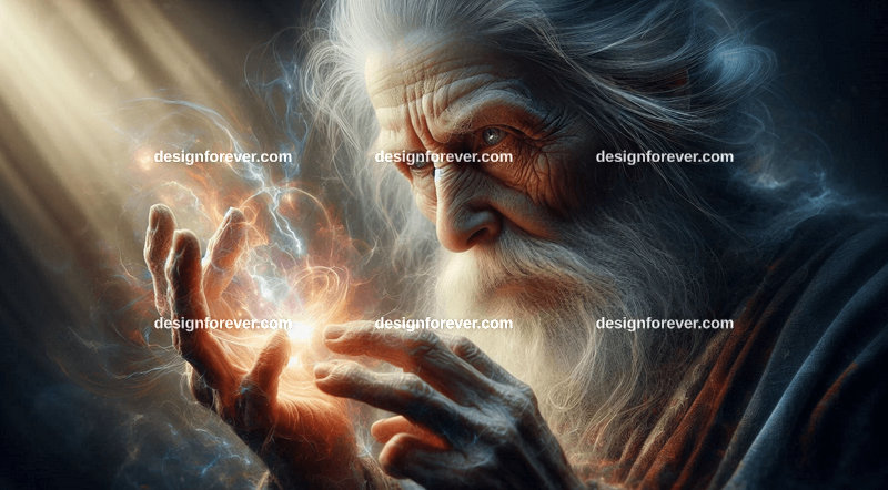 old woman with power of summoning