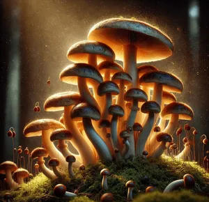 the mushroom growth