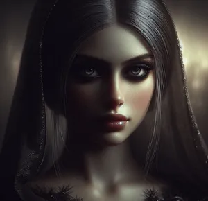 the dark eyes of the queen