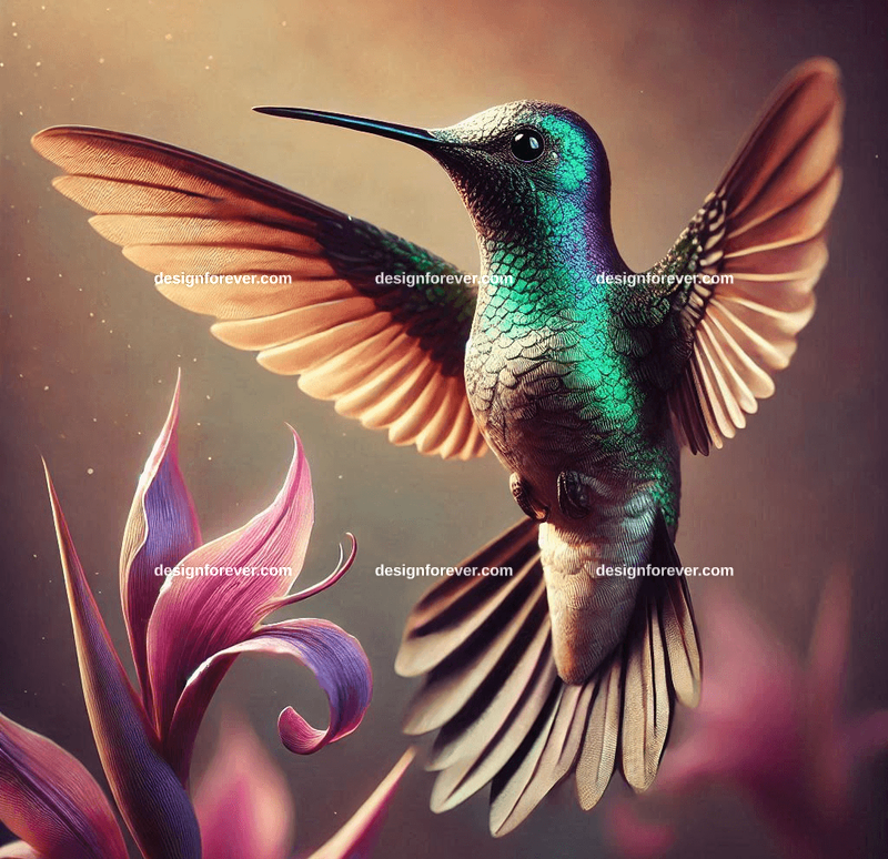 chromium ai hummingbird metallic irisdence