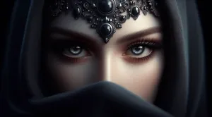 the dark eyes of aristocrat