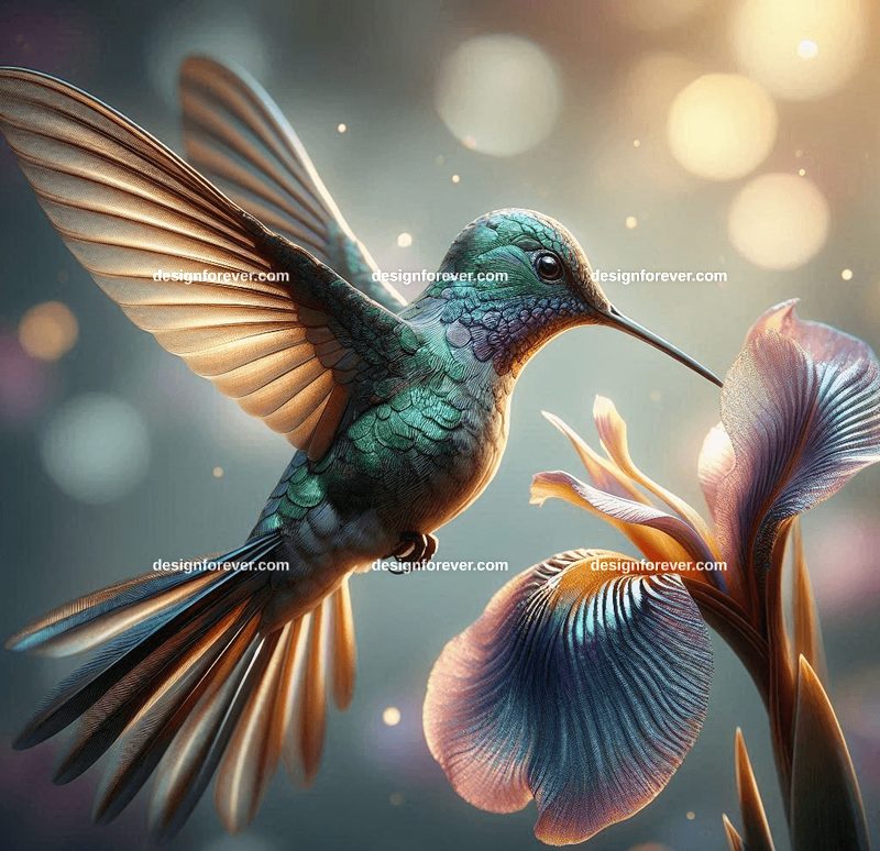 chromium ai hummingbird metallic irisdence
