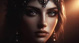 the dark eyes of aristocrat
