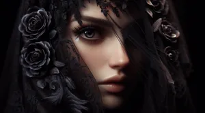 the dark eyes of aristocrat