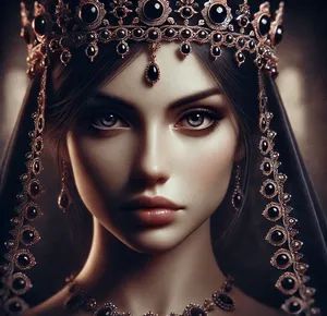 the dark eyes of the queen