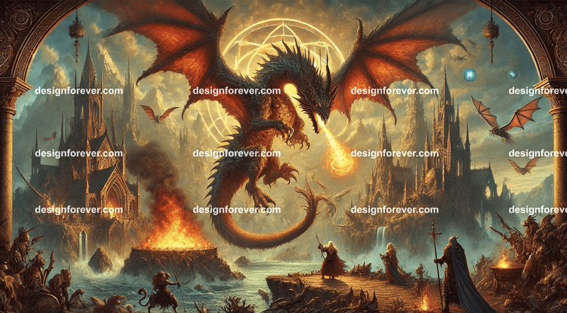 epic masterpiece of fantasy art
