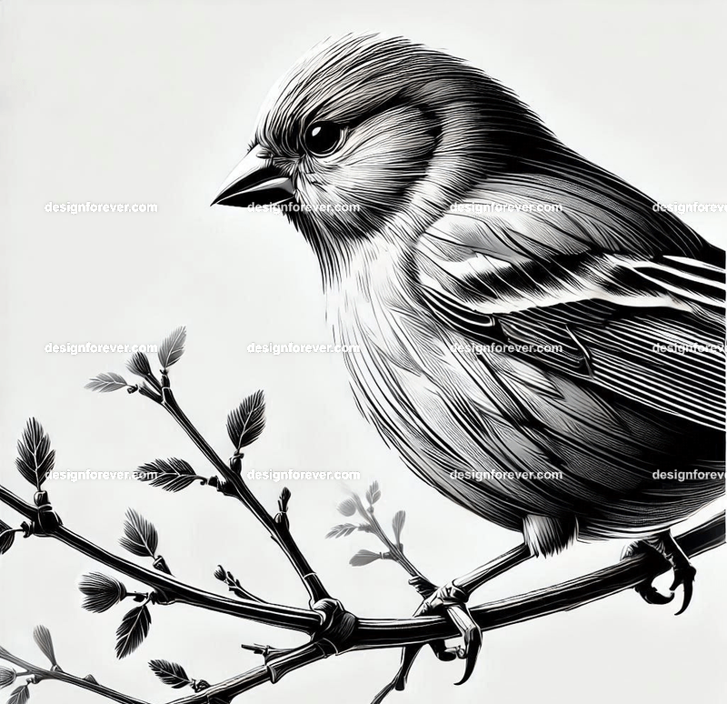 finch in different environments