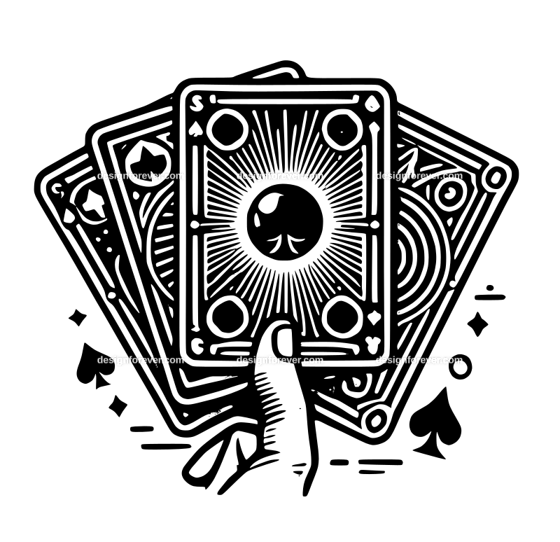 magic cards graphic logo