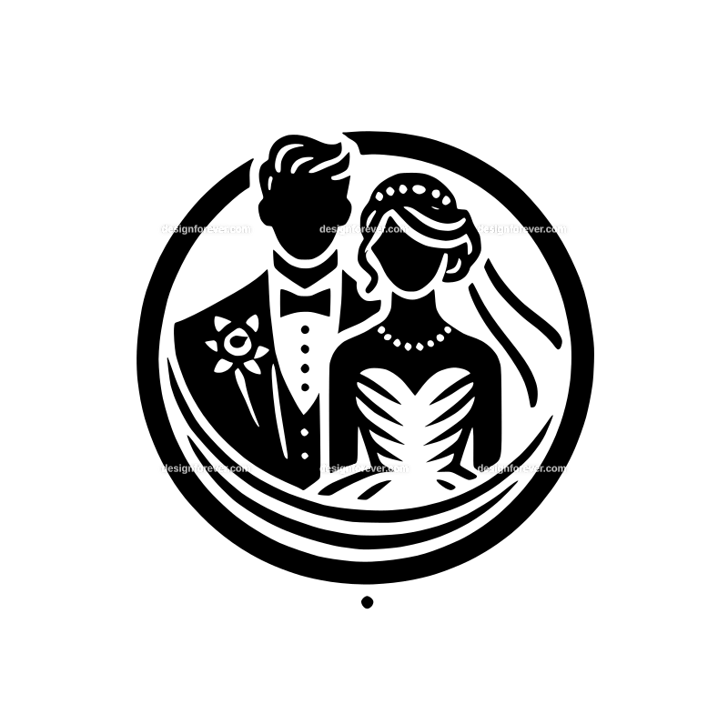 wedding industry graphic logo