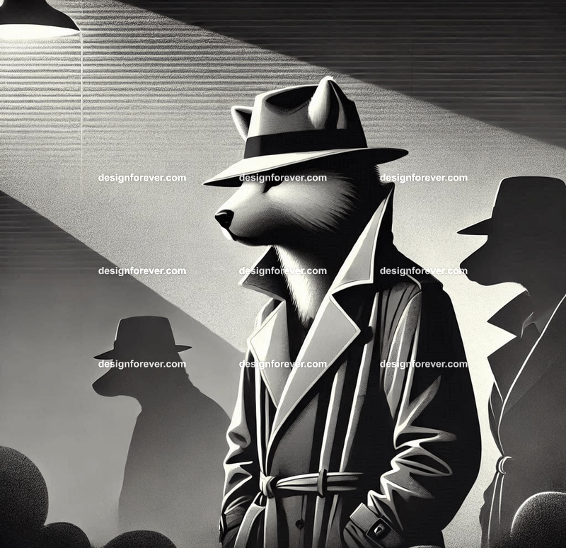 Animals as noir detectives