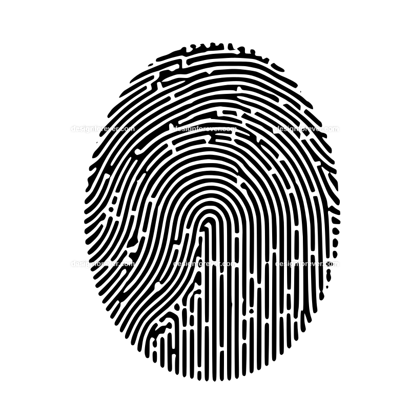 fingerprint graphic logo