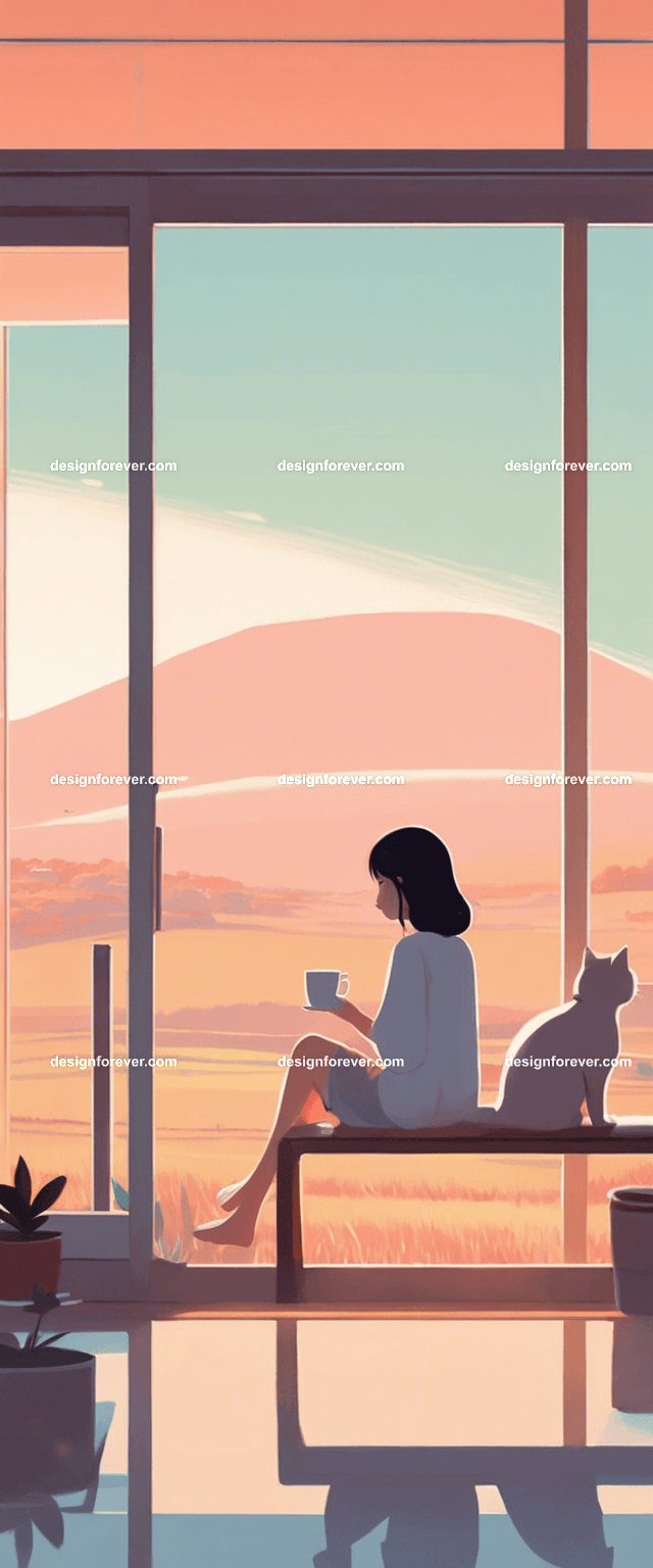 young woman cooking ramen