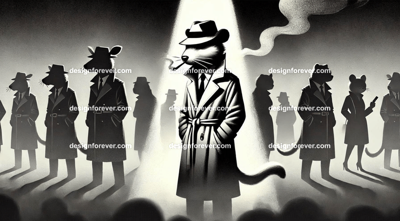 Animals as noir detectives