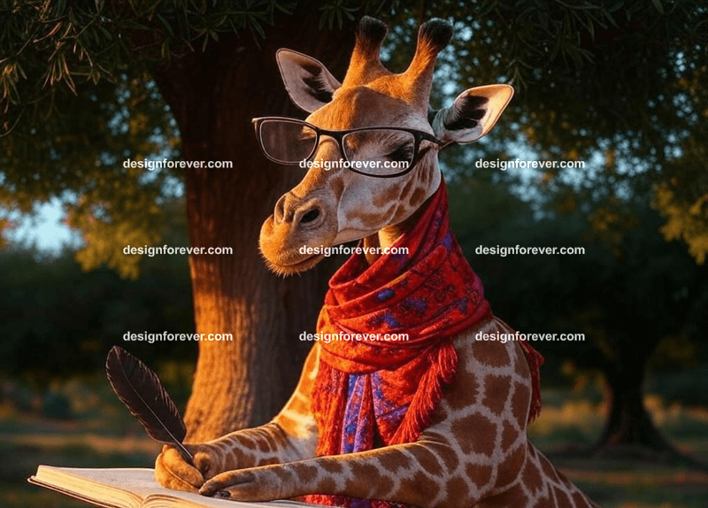 elephant in ancient greek robes