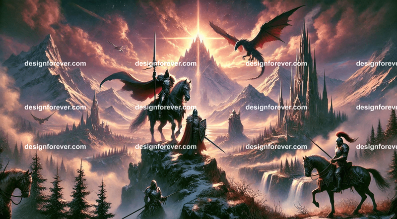 epic masterpiece of fantasy art