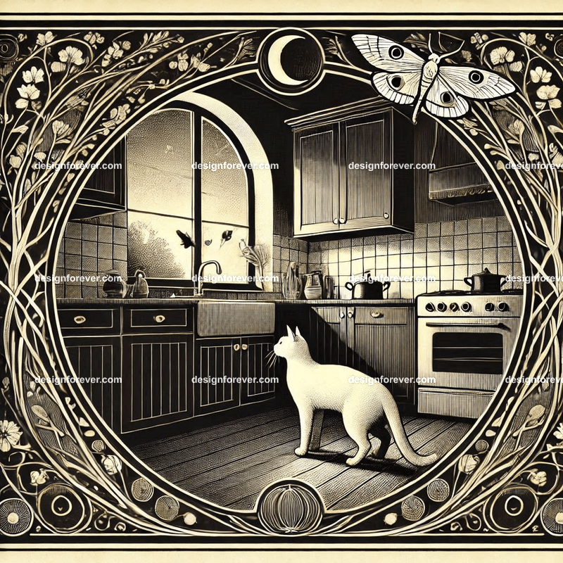 cat in room