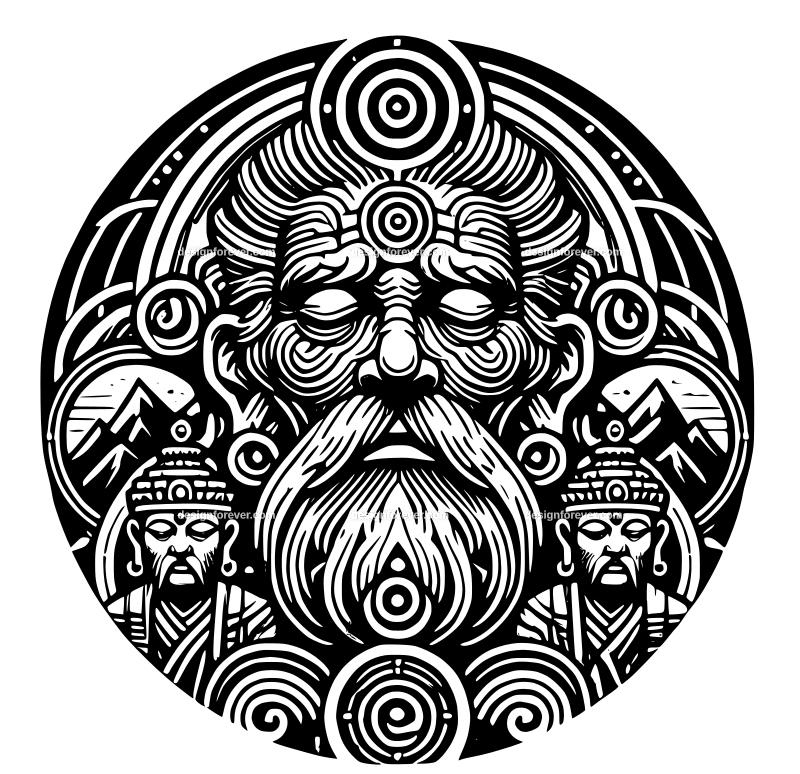 the old sherpa graphic logo