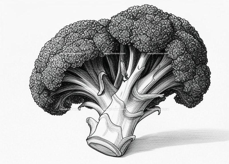 whimsical drawing of vegetables that kids hate
