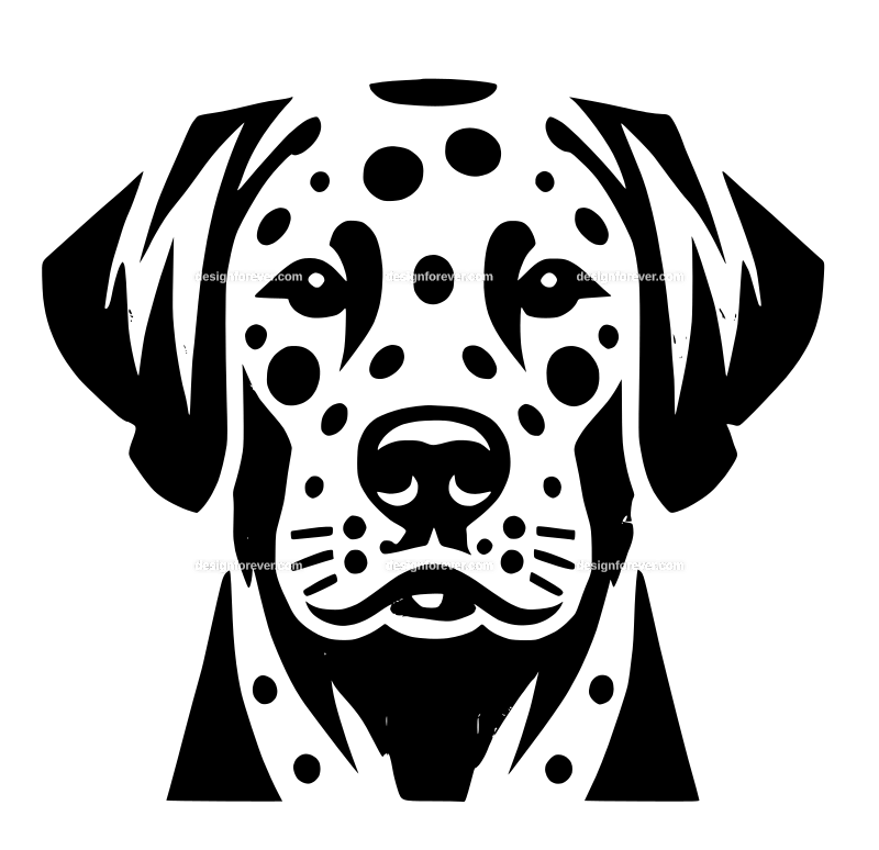 dalmation graphic logo