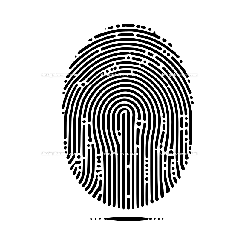 fingerprint graphic logo