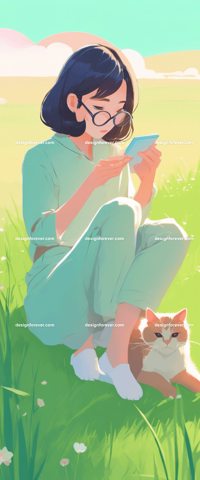 teen girl with a girl friend on tree branch of big old tree looking down at river