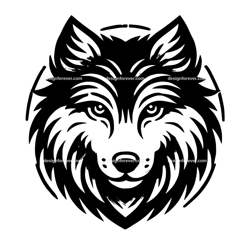 wolf graphic logo