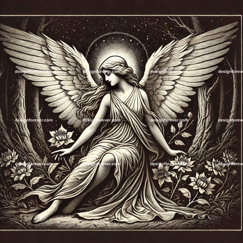 the angel of the forest