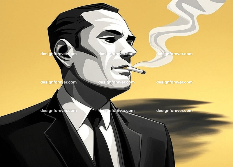 cigarette smoking man