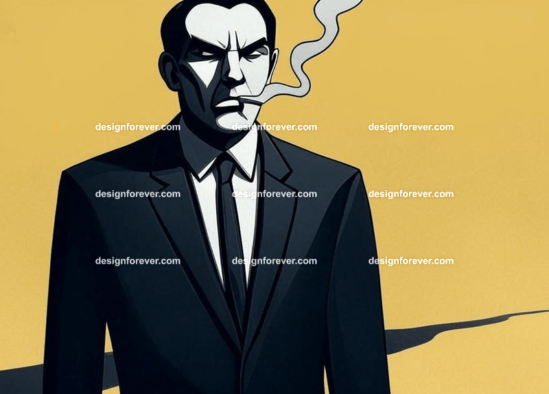 cigarette smoking man