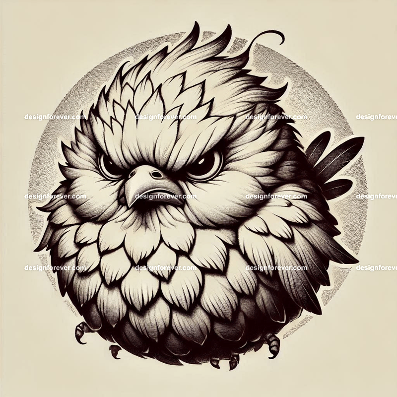the angry chick