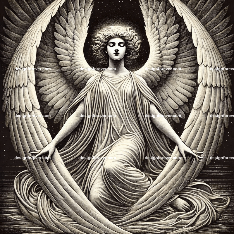 the angel of the forest