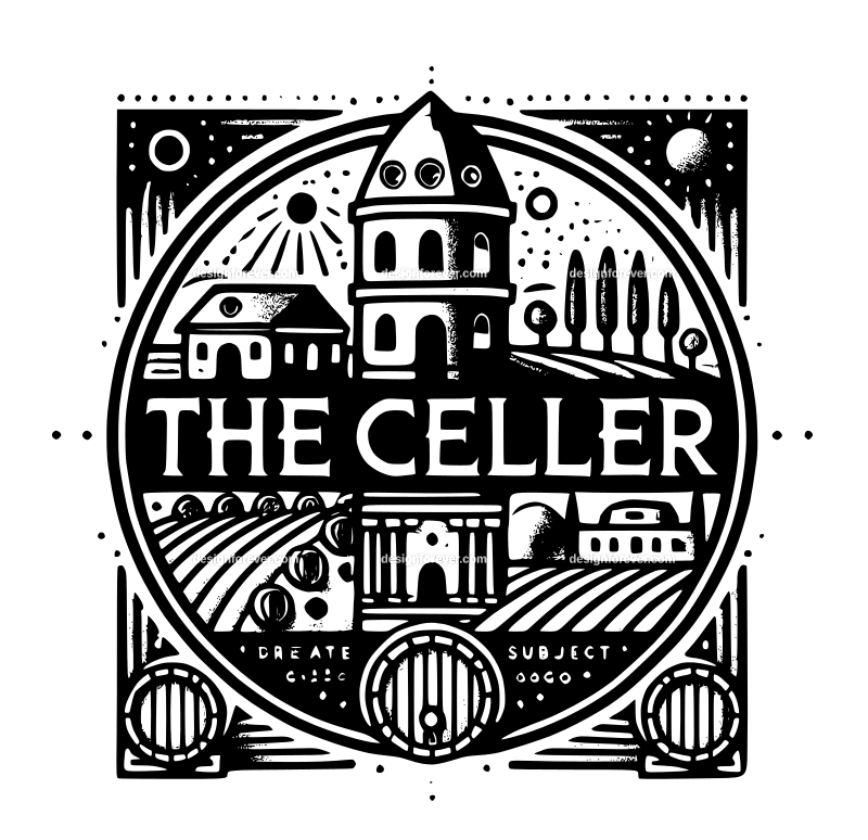 the cellar graphic logo